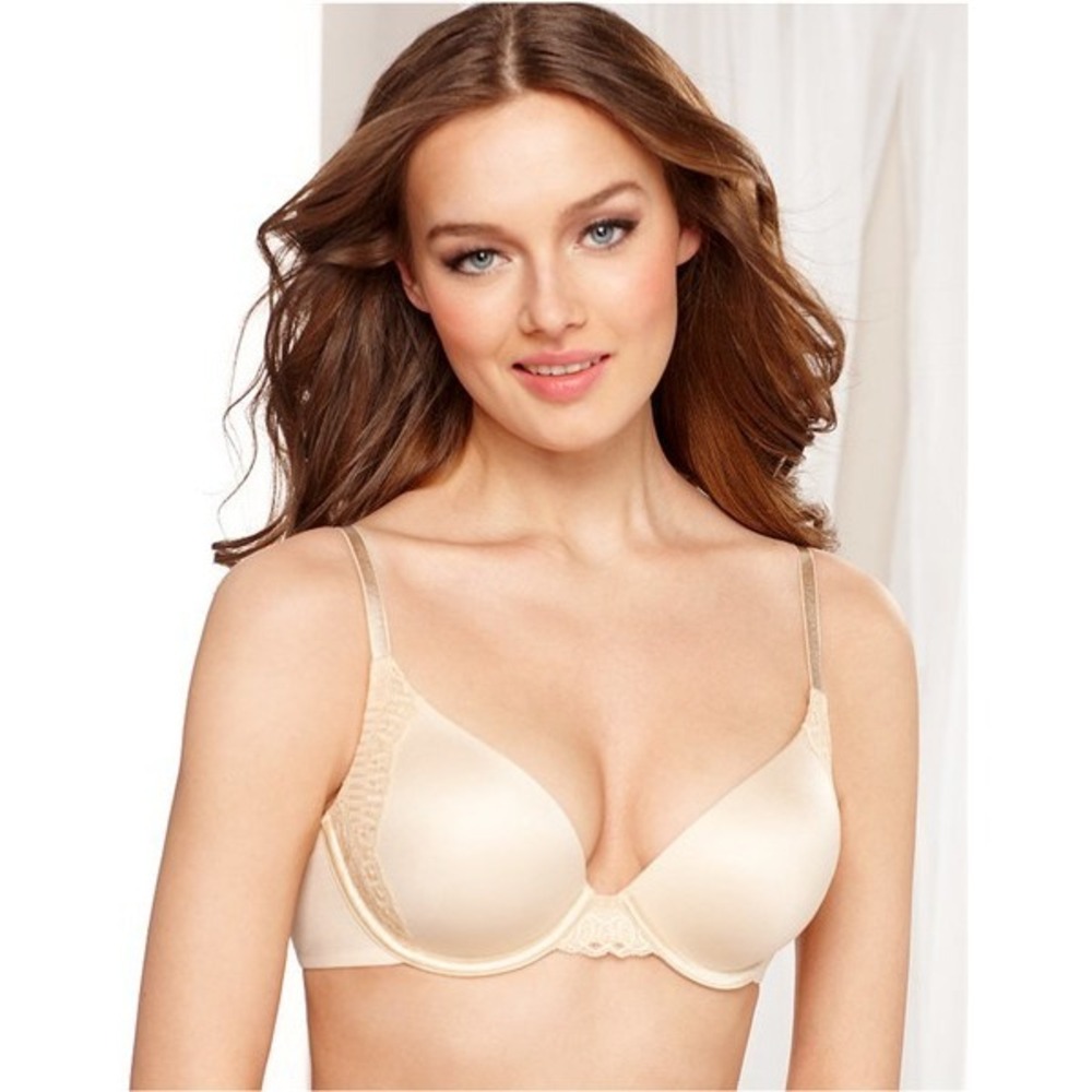 NWOT Maidenform 34A Natural Boost T Shirt Bra 9428 Beige 132246